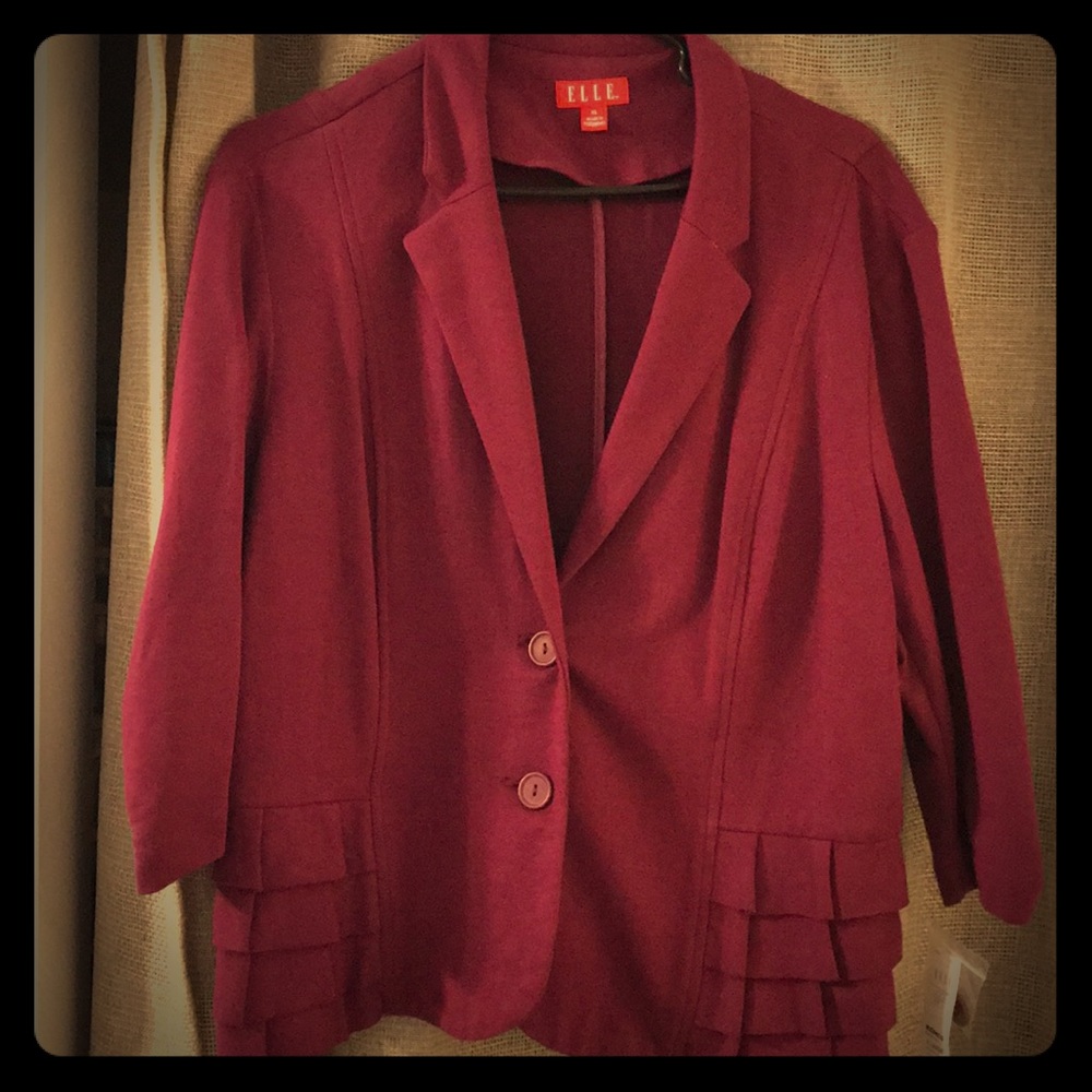 Elle Riviera Nights - Magenta Blazer